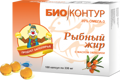 Рыбный жир пищевой БиоКонтур 0,33г №100капс (облепиха) (БАД)