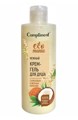 Compliment Ecomania Крем-гель для душа 400мл, с кокосовым и овсяным молочком / 607