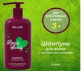 OLLIN Шампунь BEAUTY FAMILY для ухода за волосами с экстрактом авокадо 500мл