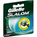 P&G SLALOM Cменные кассеты для бритья со смазывающей полоской 5шт(с хранения, поврежденная упаковка, изготовлено 02,12,2019, срок годности не ограничен)