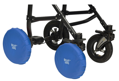 ROXY Чехлы на колеса прогулочной коляски, 4 шт. в сумке. (цвет голубой) RWC-030-B