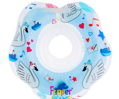 ROXY Надувной круг на шею д/купания Flipper 0+ голубой FL004