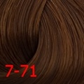 LONDACOLOR Стойкая крем-краска для волос 7/71 блонд коричнево-пепельный