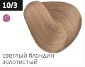 OLLIN PERFORMANCE 10/03 светлый блондин прозрачно-золотистый 60мл Перманентная крем-краска для волос
