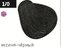 OLLIN COLOR  1/0 иссиня-черный 60мл Перманентная крем-краска для волос