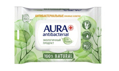 Аура Eco Protect салфетки влажные антибакт. N 60