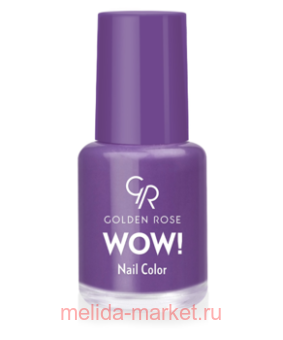 Golden Rose Лак WOW mini 6мл т.79 фиолетовый мат