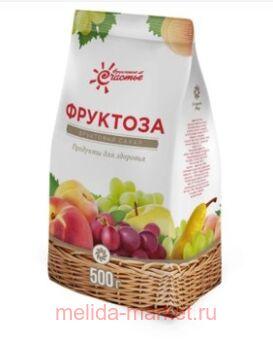 Фруктовый сахар (фруктоза) 500г Сладкий мир