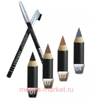 RIMALAN Карандаш для бровей PS201 тон 02коричневый