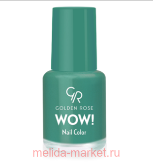 Golden Rose Лак WOW mini 6мл т.70 легк мерц зеленый