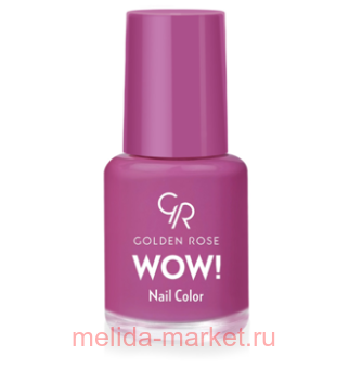 Golden Rose Лак WOW mini 6мл т.27 гиацинт матовый