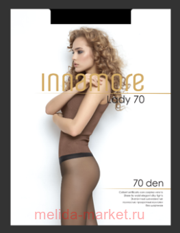 Колготки женские INNAMORE Lady 70 den 4 Nero