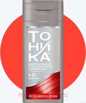 Тоника Оттеночный Бальзам Colorevolution 6.55 Bloody Mary 150 мл