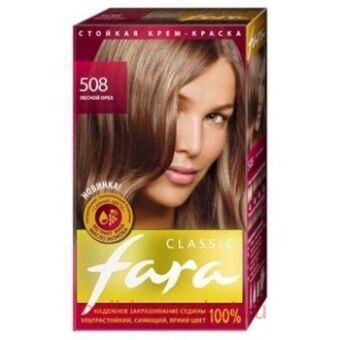 РК Fara Classic Краска для волос тон 508 лесной орех
