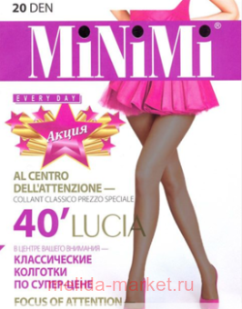   MINIMI Lucia 40 den 2 Nero