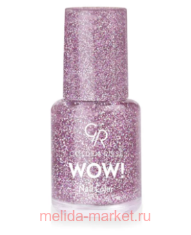 Golden Rose Лак WOW mini 6мл т203 сирен голограф блестки