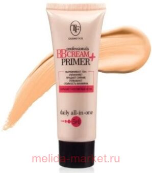 Triumph BBCream+Primer для лица увлажняющий 5 в1 тон 02 средний 20 мл