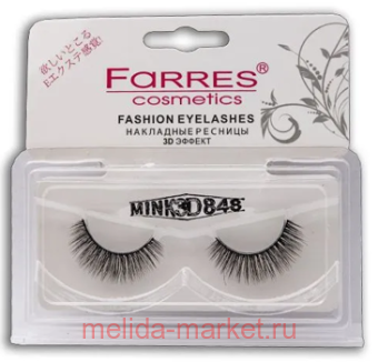 Farres Ресницы накладные эффект 3D M006-848