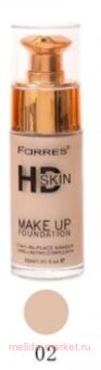 Farres Тональный Крем HD Skin с дозатором тон 02 натуральный 30 мл 4044