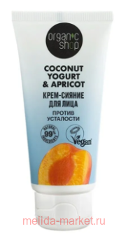 ORGANIC SHOP ����-������ ��� ���� ������ ��������� Coconut Yogurt & Apricot 50 ��
