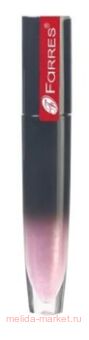 Farres Блеск для губ Rich Color Pop тон 108 светло-розовый голографик 7036