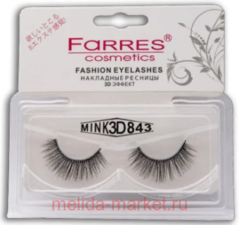 Farres Ресницы накладные эффект 3D M006-843