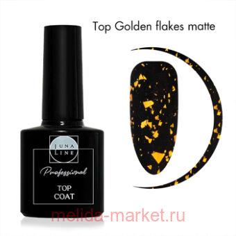 LunaLine  Flakes Golden Matte 10 