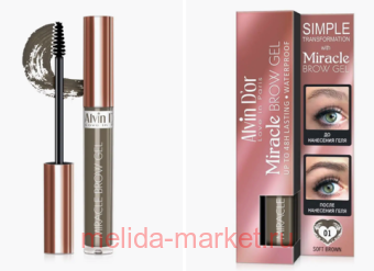 Alvin D`or    Miracle Brow Gel  01 soft brown