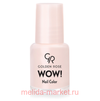 Golden Rose Лак WOW mini 6мл т.04 слоновая кость мат