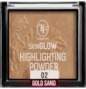 Triumph Хайлайтер для лица тон 02 Золотой песок Skin Glow CTC 09 10 гр