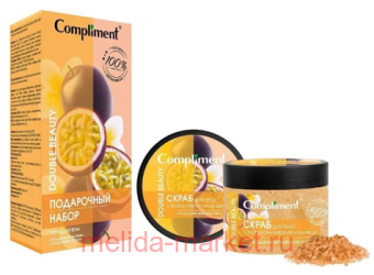 Compliment ���������� ����� DOUBLE BEAUTY ��������� ���������� � ������ (����� �/���� 400 ��+���� �/����� ������ 100��+ ���� �/����� ������ 100��)�1830