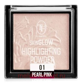 Triumph Хайлайтер для лица тон 01 Жемчужный розовый Skin Glow CTC 09 10 гр