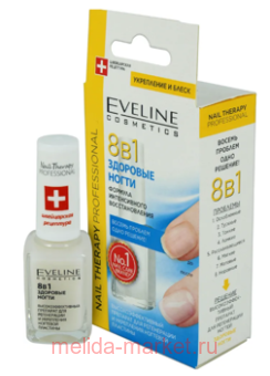 Eveline �������� ����� 8 � 1 Nail Therapy Proff ����������������� �������� ��� ����������� � ���������� �������� �������� 12��