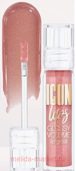 LUXVISAGE ����� ��� ��� � �������� ������ Icon Lips Gloss volume ��� 503 Nude rose
