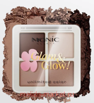 Monic Beauty    4  Glam@Glow Day Color  01 Urban nude 
