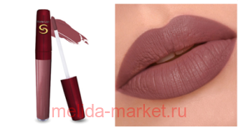 SEVERINA жид. помада матовая MATTE LIPS Фиолет 3/318, 8 мл(срок до 11.25)