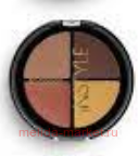 TopFace Тени для век Instyle Quartet Eyeshadow 4 цвета тон 007 (срок до 03.23)