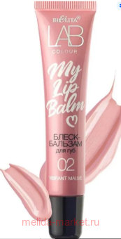  Lab colour -   My Lipbalm  02 Vibrant Mauve 15