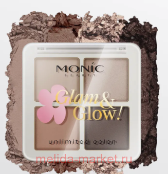 Monic Beauty    4  Glam@Glow Day Color  02 Milky Way 