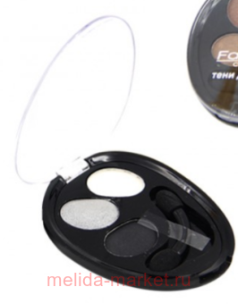 Farres cosmetic Тени для век 3 цвета тон 03 1017 (срок до 10.21)