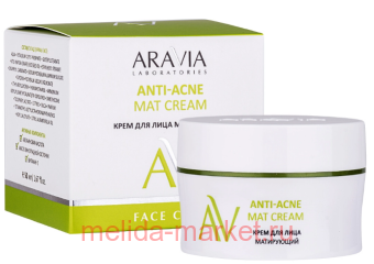 ARAVIA Laboratories     Anti-Acne Mat Cream 50   048