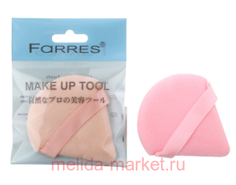 Farres Спонж флокированный треугольный FP0 59