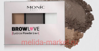  Monic Beauty    Brow Love  03 Medium Brown 