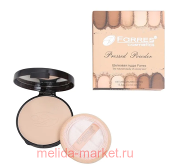 Farres Пудра тон 01 натуральный SPF9 3004-A