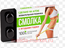 Таежная Смолка резинка жевательная с ягодами годжи №5