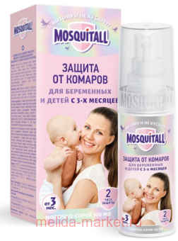Mosquitall �������-����� ������ ������ ��� ���������� � ��������� �� 3 ��� 100��