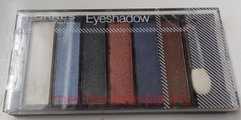 Farres cosmetic Тени для век 6 цветов тон 01 1217 (срок до 01.24)