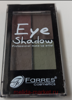 Farres cosmetic Тени для век 1014 4 цвета, матовые тон 06(срок до 03.23)