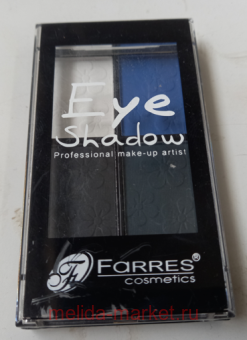 Farres cosmetic Тени для век 1014 4 цвета, матовые тон 05(срок до 03.23)