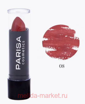 Помада Parisa Aloe Vera Extra Rich Color тон 08 L-06 (срок до 12.22)